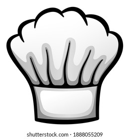 Vector restaurant chef hat cartoon