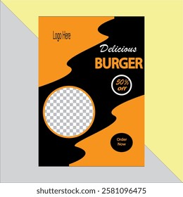 vector restaurant food flyer design