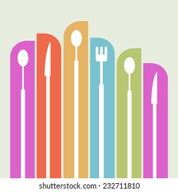 Vector restaurant kitchen menu