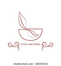 Vector Restaurant Menu Card Design Template Editable