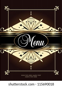 Vector. Restaurant menu design