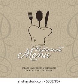 Vector. Restaurant menu design