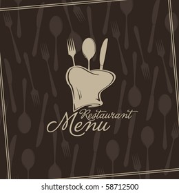 Vector. Restaurant menu design