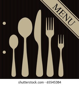 Vector. Restaurant menu design