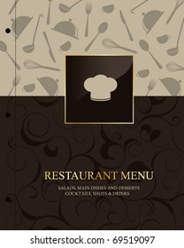 Vector. Restaurant menu design