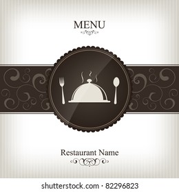 Vector. Restaurant menu design