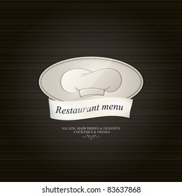 Vector. Restaurant menu design