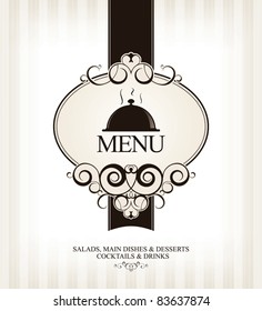 Vector. Restaurant menu design