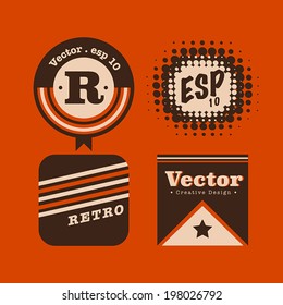 Vector retro