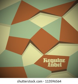 Vector Retro Abstract Background