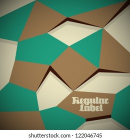 Vector Retro Abstract Background