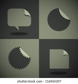 Vector Retro Abstract Designs