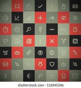 Vector Retro Abstract Designs