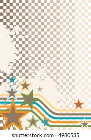 vector retro background