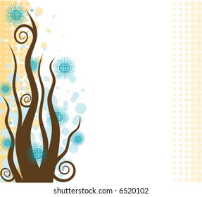 vector retro background