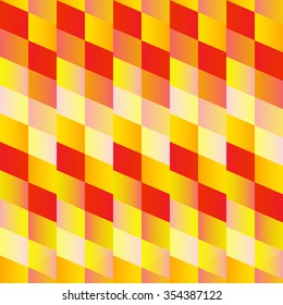 Vector retro colorful seamless geometry pattern, abstract geometric background, trendy multicolored print, retro texture, hipster fashion design