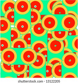 Vector retro colorful texture