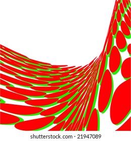 Puntos Retro Vector En Los Colores De Navidad