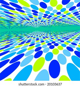 Vector Retro Dots Forever
