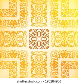 Vector. Retro elements