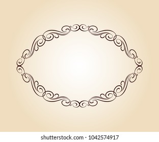 Vector  retro frames .Vector illustration.
