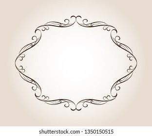 Vector retro frames .Vector illustration.