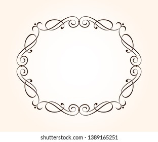 Vector retro frames .Vector illustration.