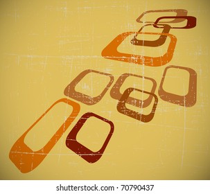 the vector retro grunge background
