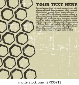 the vector retro grunge background eps 8