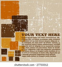 the vector retro grunge background eps 8
