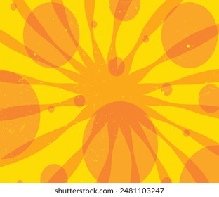 Vector retro grunge estilo fondo con rayas, estilo cómic fondo Anuncio diseño Ilustración vectorial, pop art fondo