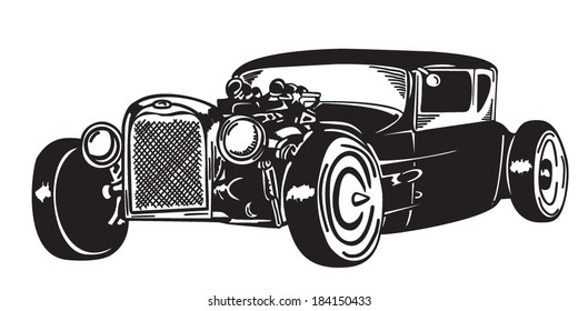 Hotrod Images, Stock Photos & Vectors | Shutterstock