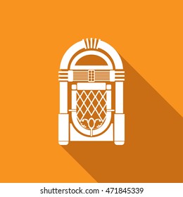 Vector Retro Jukebox Icon