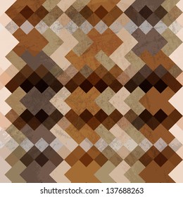 Vector retro mosaic background