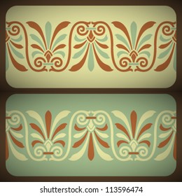 Vector Retro Ornamental Design