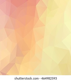 Vector retro pattern of geometric shapes, color triangle