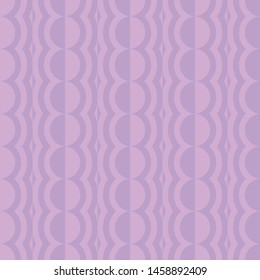 Vector retro rounded seamless pattern. Simple flat natural garlands for textile, prints, wallpaper, wrapping paper, web etc.