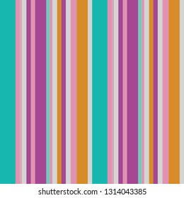 vector, Retro stripe pattern with orange, violet vertical parallel stripe.Vector pattern stripe abstract background - Background with color lines.