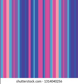 vector, Retro stripe pattern with red, blue, magenta, pink  vertical parallel stripe.Vector pattern stripe abstract background - Background with color lines.