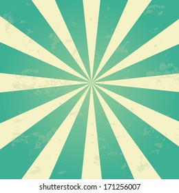 Vector retro striped background