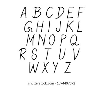 vector retro style alphabet letters vector typeface tshirt design