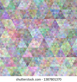 Vector retro triangle polygon background design