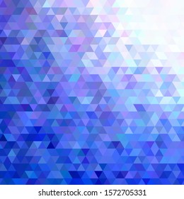 Vector retro triangle polygon background
