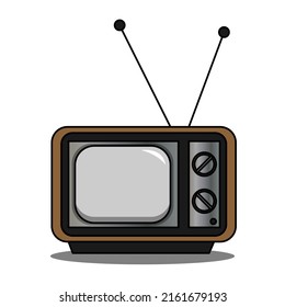 
vector of a retro tv. Simple vector design.