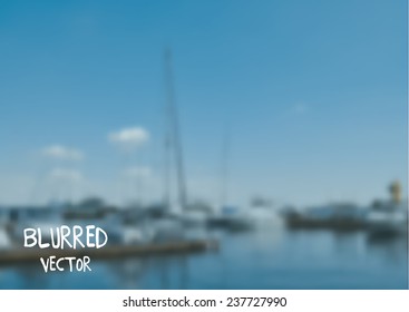 Vector retro unfocused blur background. Great for your design