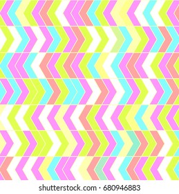 Vector retro vintage abstract geometric background pattern with arrows