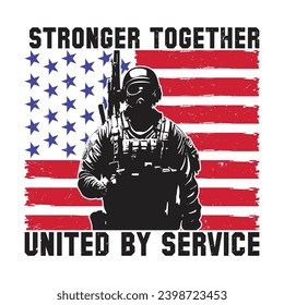 Vector retro vintage american flag and veteran tshirt design