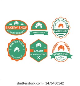 Vector Retro Vintage Bakery Emblem, Vector design elements, Templates, business signs, logos, identities, labels, icons, and objects, with EPS10 that can be edited.
