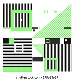 Vector Retro vintage memphis fashion style pattern. Illustration background Ideal for fabric design, paper print and website backdrop. Template background for holiday poster design.