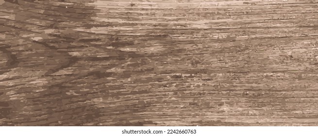 Vector retro wood fence texture. Brown vintage dark flooring tile. Parquet board pattern. Timber structure plank. Natural tree interior decor. Grunge kitchen oak surface